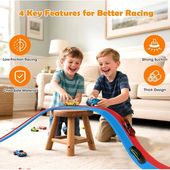 Kids Racing Track Set - Picture 2 of 4